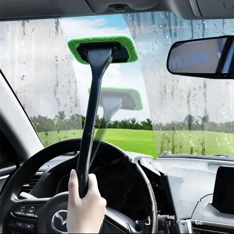 Car Window Cleaning Brush Microfiber Wiper Cleaner