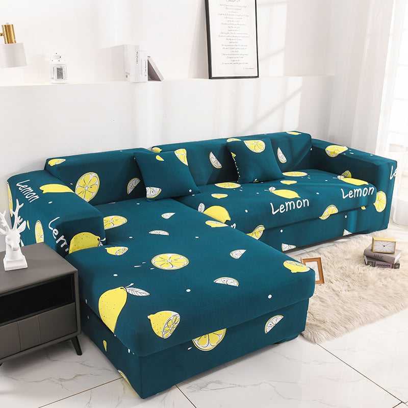 Anti-Slip Elastic Printed Slipcover Furniture Protector Couch Cover