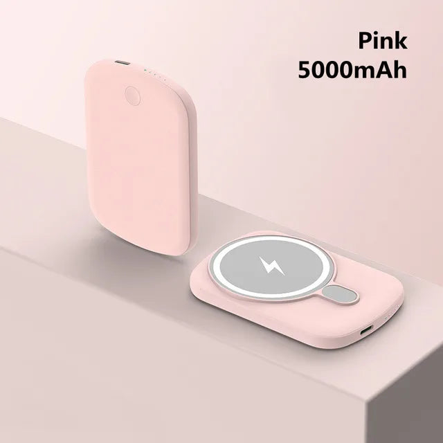 Mini Magnetic Power Bank 10000mAh External Battery