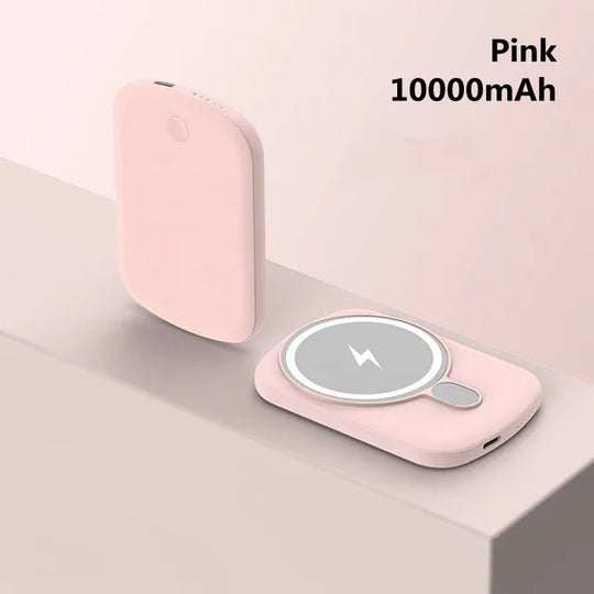 Mini Magnetic Power Bank 10000mAh External Battery