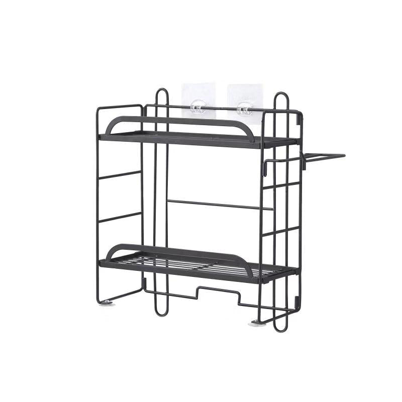 2 Layer Stainless Steel Bathroom Organizer Storage Rack