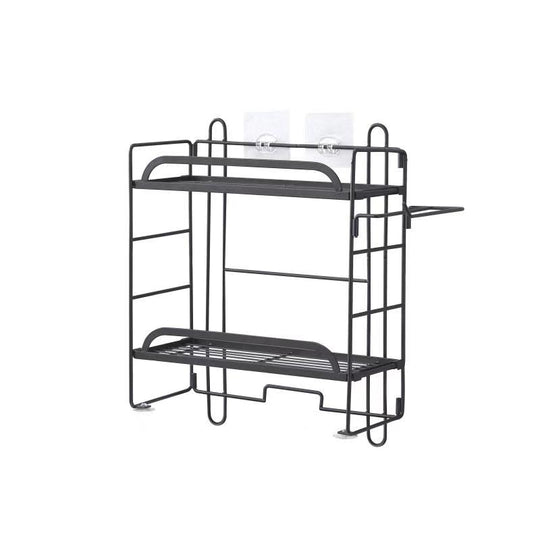 2 Layer Stainless Steel Bathroom Organizer Storage Rack