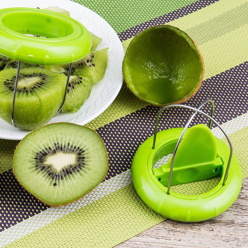 Kiwi Cutter Kitchen Detachable Creative Fruit Peeler Salad Cooking Tools