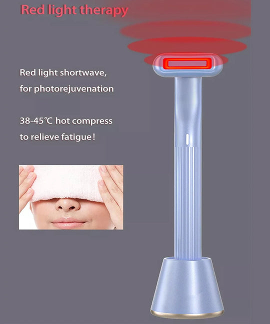 LED Light 4-in-1 Skincare Wand Reduce Wrinkles Anti-aging Face Care Tools