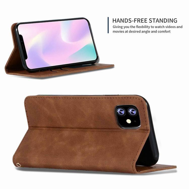 Leather Flip Case Cover for iPhone 11 12 13 Mini Pro PLUS X XS Max XR