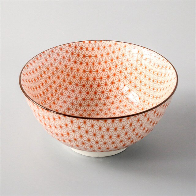 8 Inch Japanese Style Large Soup Bowl Ceramic Rice Bowl