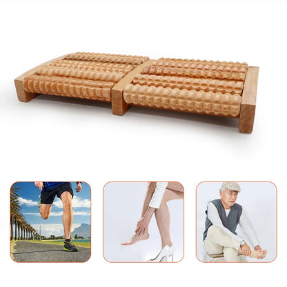 5 6 Raw Wooden Foot Massage Roller Relax Rest Relief Massager Spa Massager Anti Cellulite Pain Relief Foot Health Care Tools