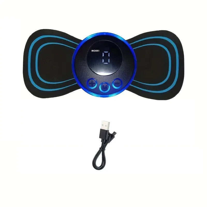 Electric EMS Foot Massager Pad Foldable Massage Mat Muscle Stimulation Relief Pain Relax Feet Neck Massager Muscle Stimulator