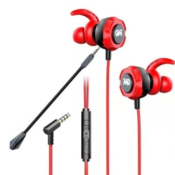 3.5 mm Stereo Wired Gaming Earphone Earbuds With Microphone