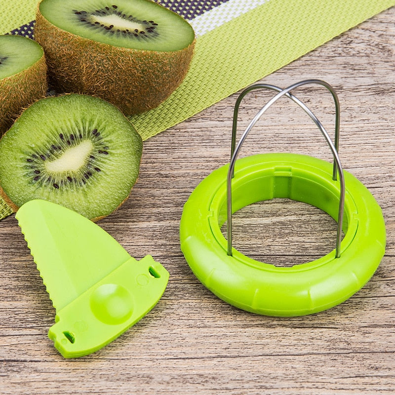 Kiwi Cutter Kitchen Detachable Creative Fruit Peeler Salad Cooking Tools