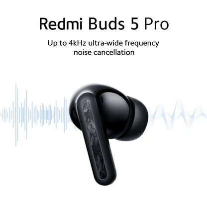 [World Premiere] Global Version Xiaomi Redmi Buds 5 Pro Up to 52dB Active Noise Cancellation 38 Hours Long Battery