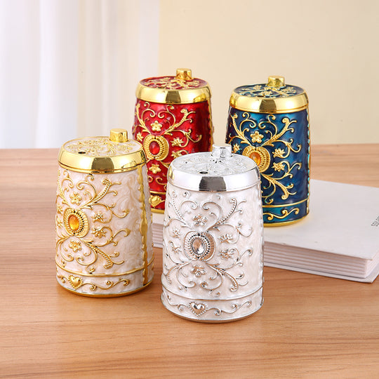 European-style Rose Holder  High-end Automatic Toothpick Jar