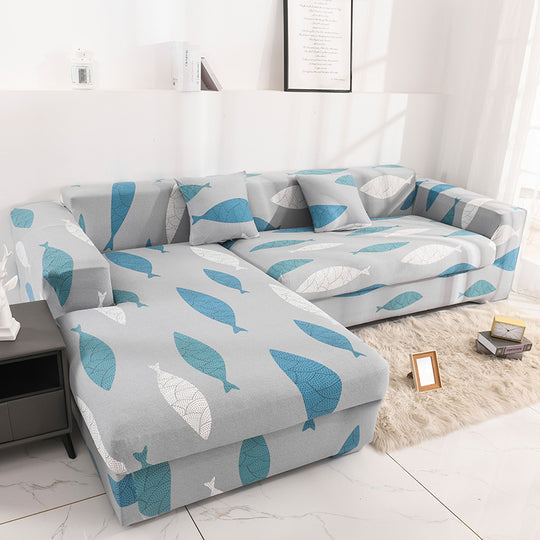 Anti-Slip Elastic Printed Slipcover Furniture Protector Couch Cover