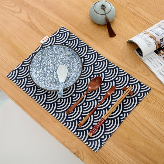 Japanese Style Lattice Table Mats Home Decoration Placemats