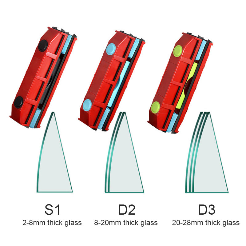 Magnetic Window Cleaner Brush Double Tool