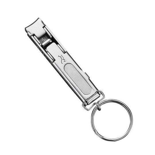 Steel Folding Nail Clippers With Keychain Nail File Nail Manicure Tools