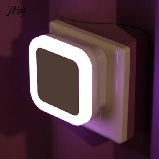 Bedroom Intelligent LED Induction Lamp Square Shape Wall Light