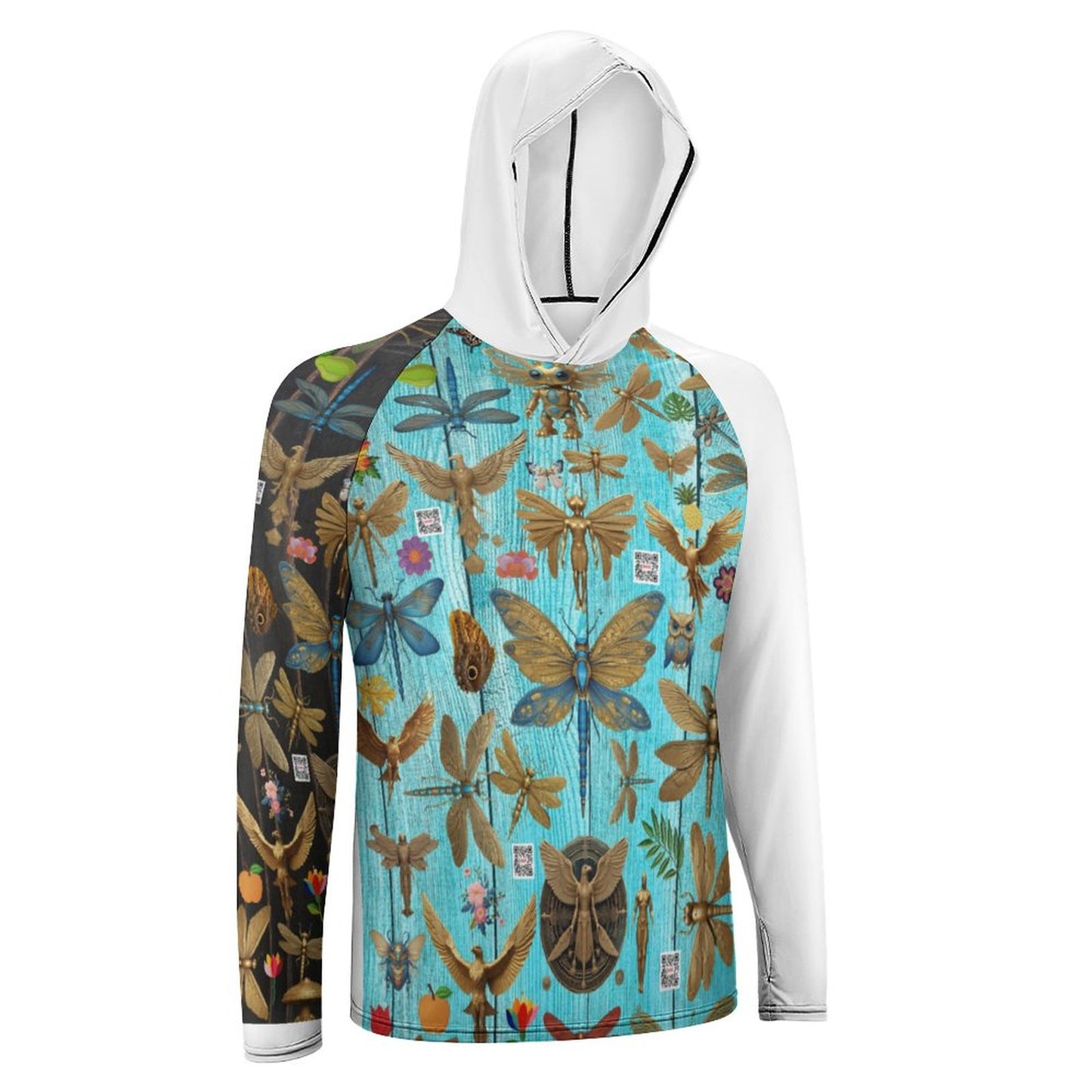 Men's Long Sleeve Hoodie NZ145 (All-Over Printing)