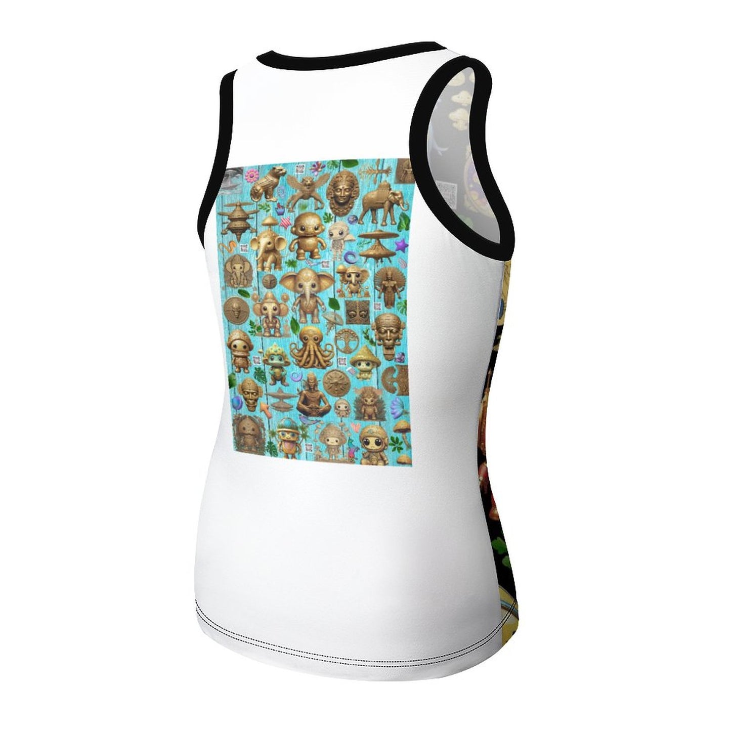 Short Tank Top NZ106 (All-Over Printing)