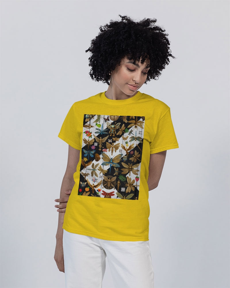 Abstrak dragonfly Unisex Heavy Cotton T-Shirt | Gildan