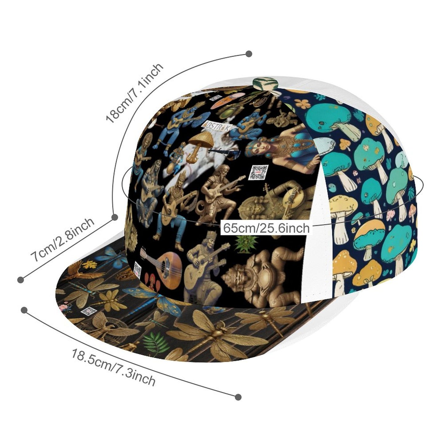 Unisex Snapback Cap (All-Over Printing)