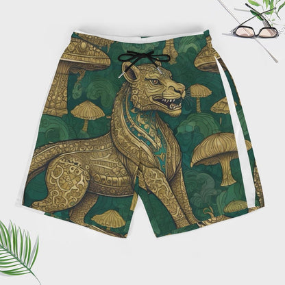 Men's Beach Shorts with 4 Pockets