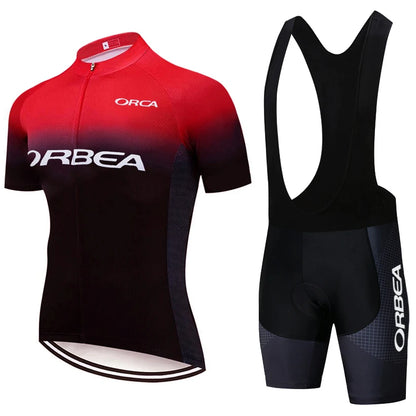 2024 ORBEA ORCA Cycling Jersey Bike Shorts Set Men Women Quick dry Ropa Ciclismo 4 Pockets Summer Pro Bicycle T-Shirt Clothing