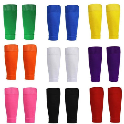 2023 Leg Warmers Basketball Football Men's Sports Socks Adult Elastic Soccer Shin Guard Calf Socks Children's Leg Brace Socks