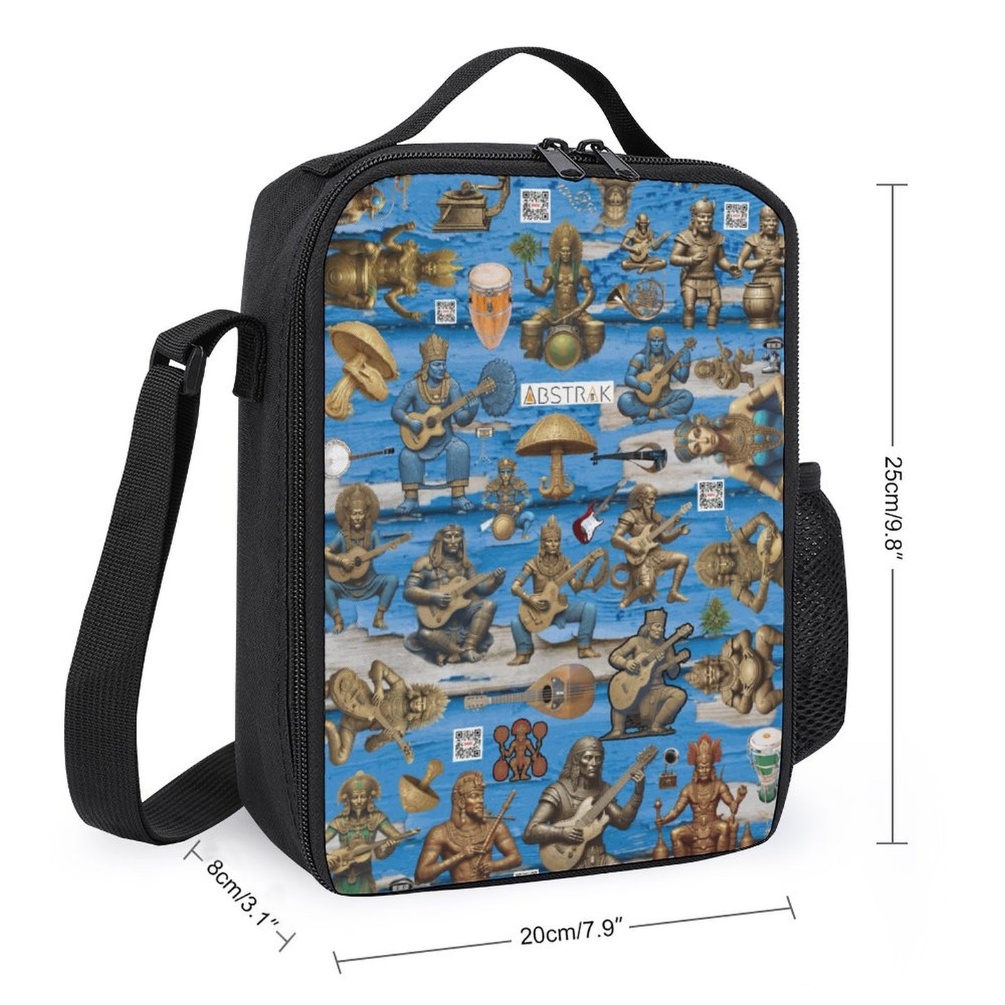 Insulated Lunch Bag with 600D Polyester