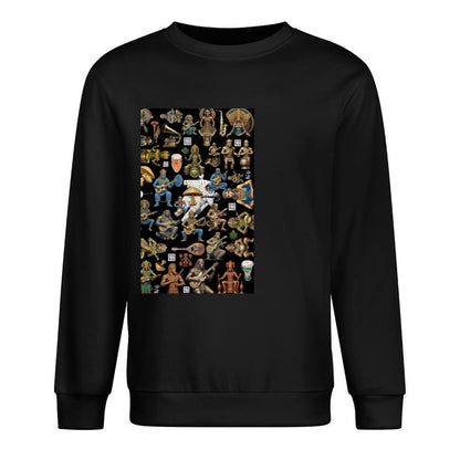 DTF 250gsm Cotton Men's Sweatshirt (Front Printing)