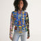 Alien Trendy Abstrak Collection Women's All-Over Print Hoodie