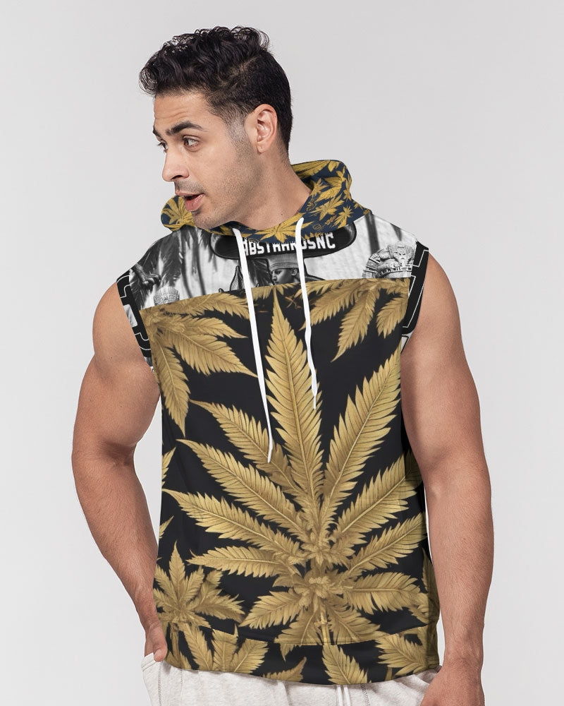 IMG_7080 Men's All-Over Print Heavyweight Sleeveless Hoodie