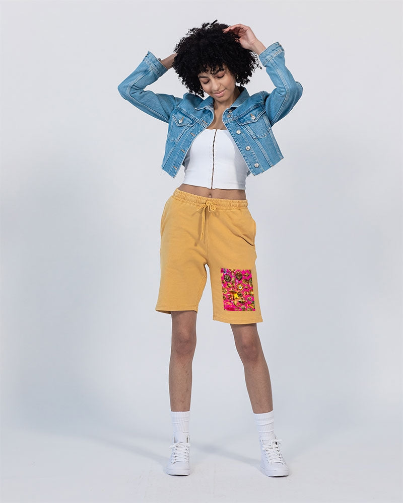 Nature Abstrak Unisex Vintage Shorts | Lane Seven