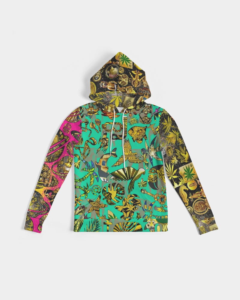 Ancient Abtsrak Women's All-Over Print Hoodie