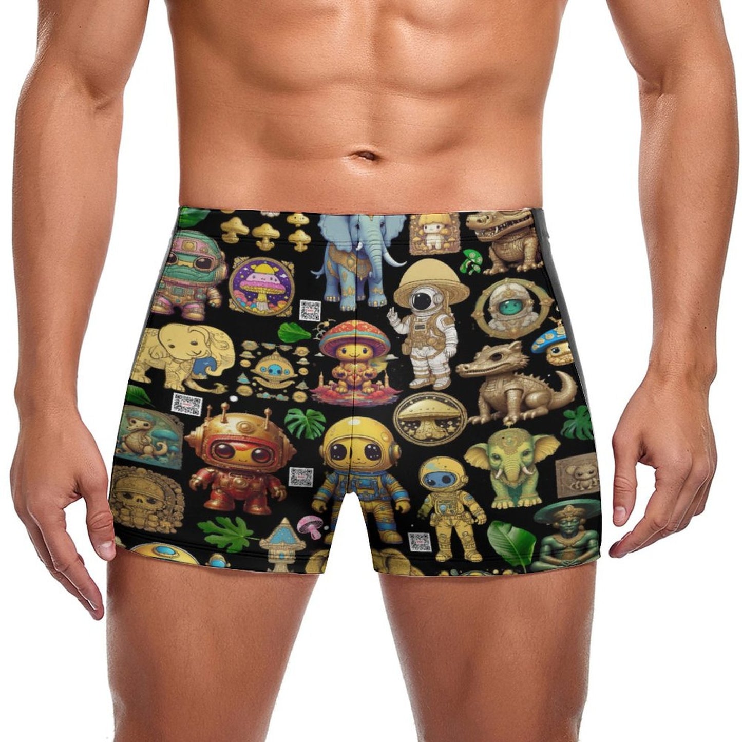 Fashionable Men's  boardshorts Swim Trunks DN003 (All-Over Printing)