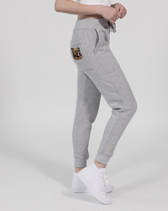 Womens Abstrak Unisex Premium Fleece Joggers | Lane Seven