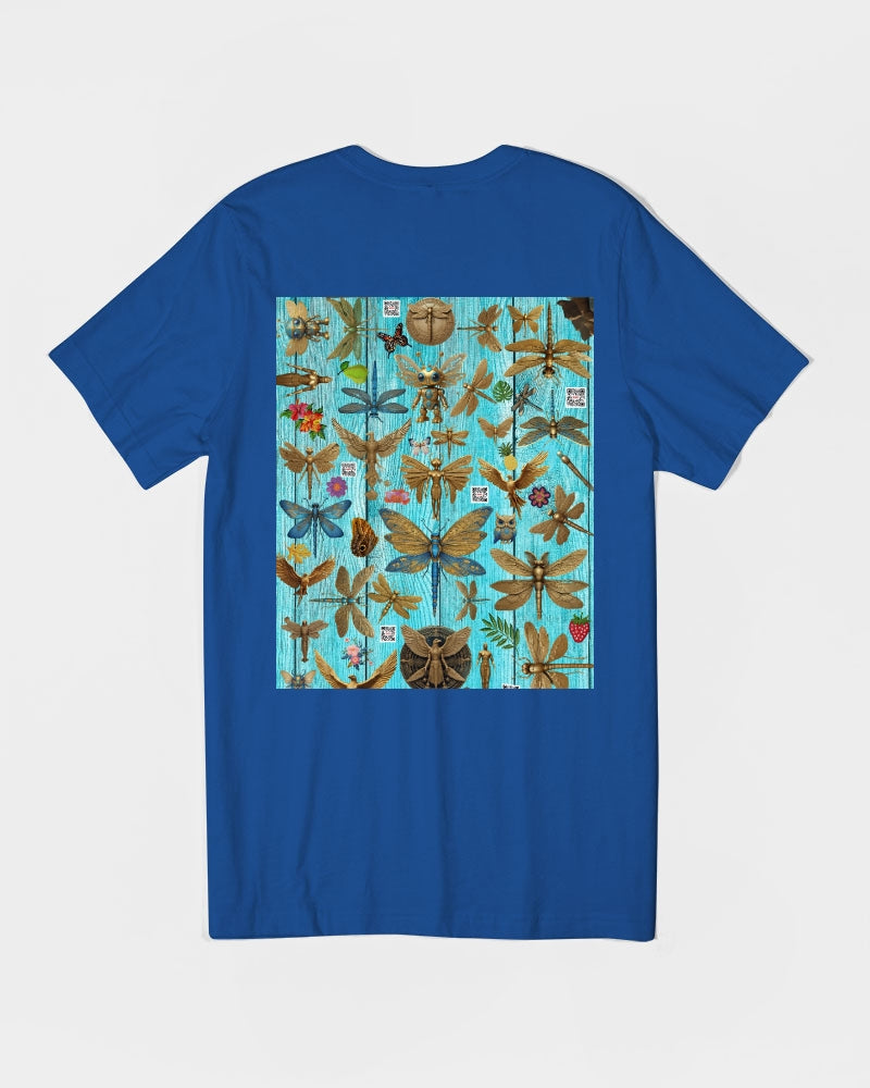 Abstrak dragonfly Unisex Jersey V-Neck Tee | Bella + Canvas