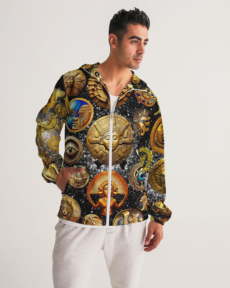 Evil Eye Abtrak Men's All-Over Print Windbreaker