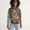 4 Annunaki Abstrak Collection Women's All-Over Print Hoodie