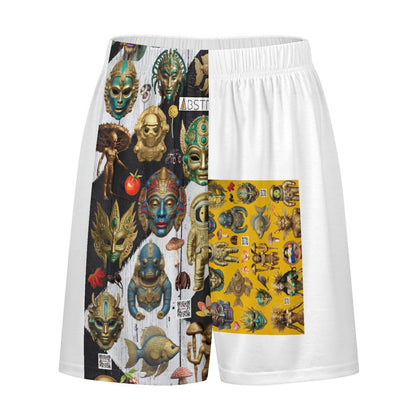 170gsm Pajama Shorts for Men LM012 (All-Over Printing)