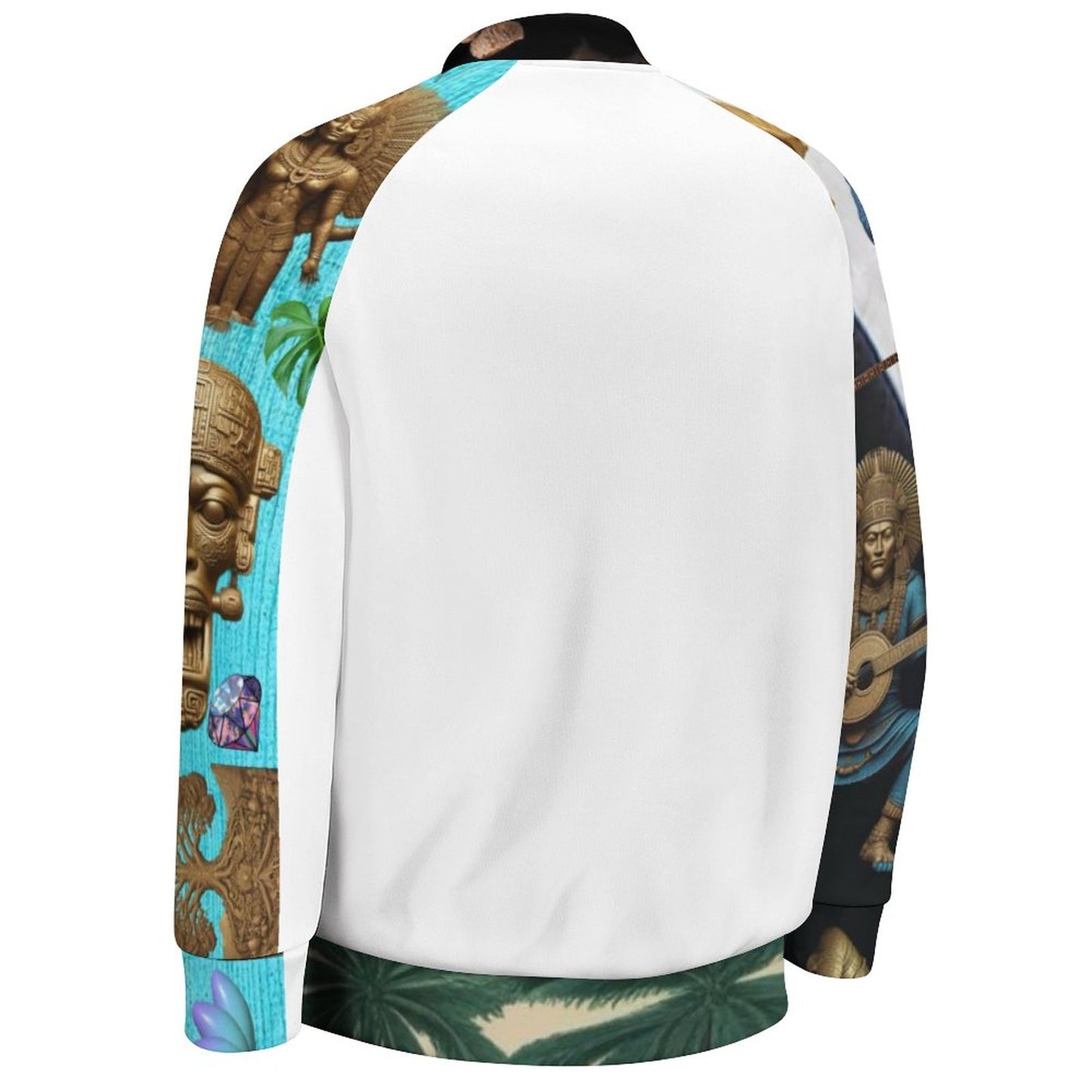 Men's Baseball Jacket (All-Over Printing)