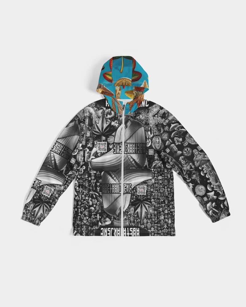 Matrix Vison Men's All-Over Print Windbreaker