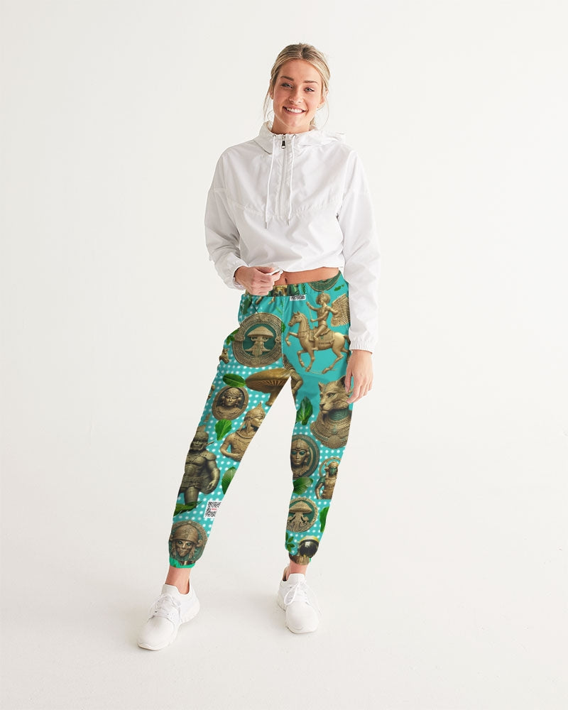 Ancient Abstrak Collection Women's All-Over Print Track Pants