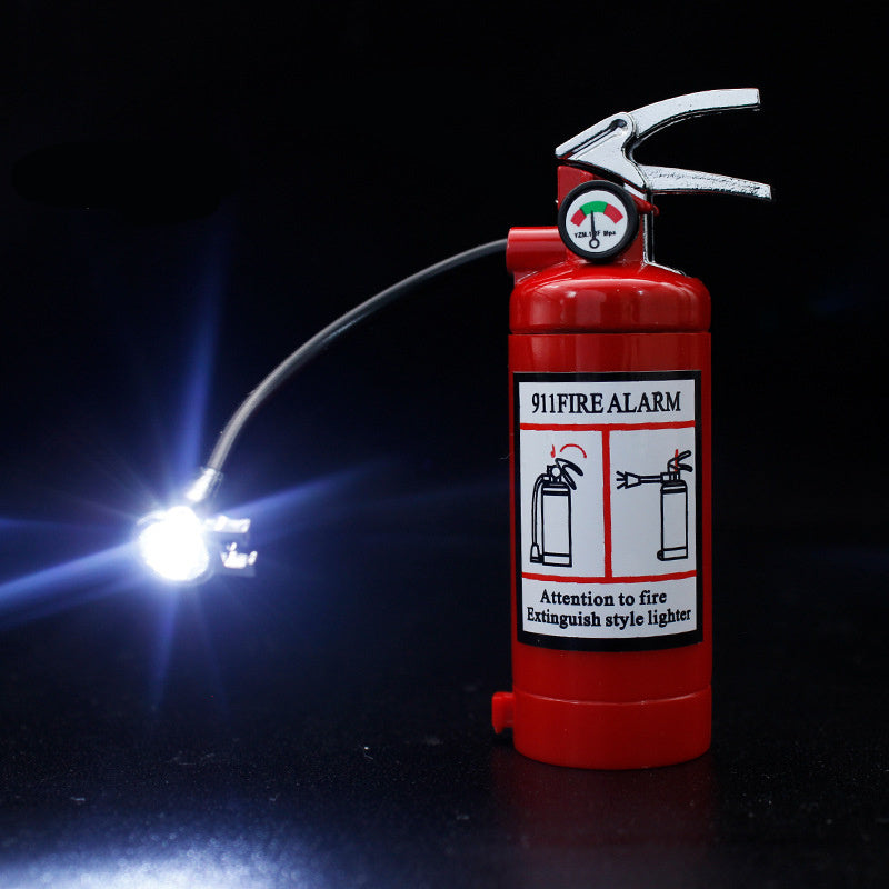 Creative Fire Extinguisher Shaped Lighter, Butane Free