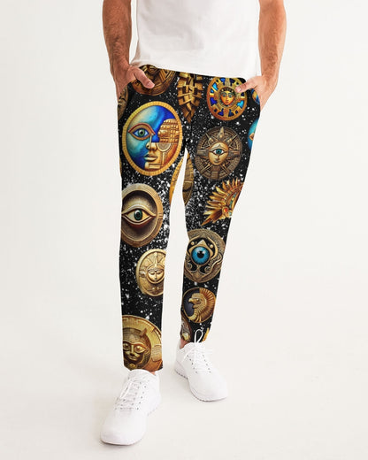 Evil Eye Abtrak Men's All-Over Print Joggers