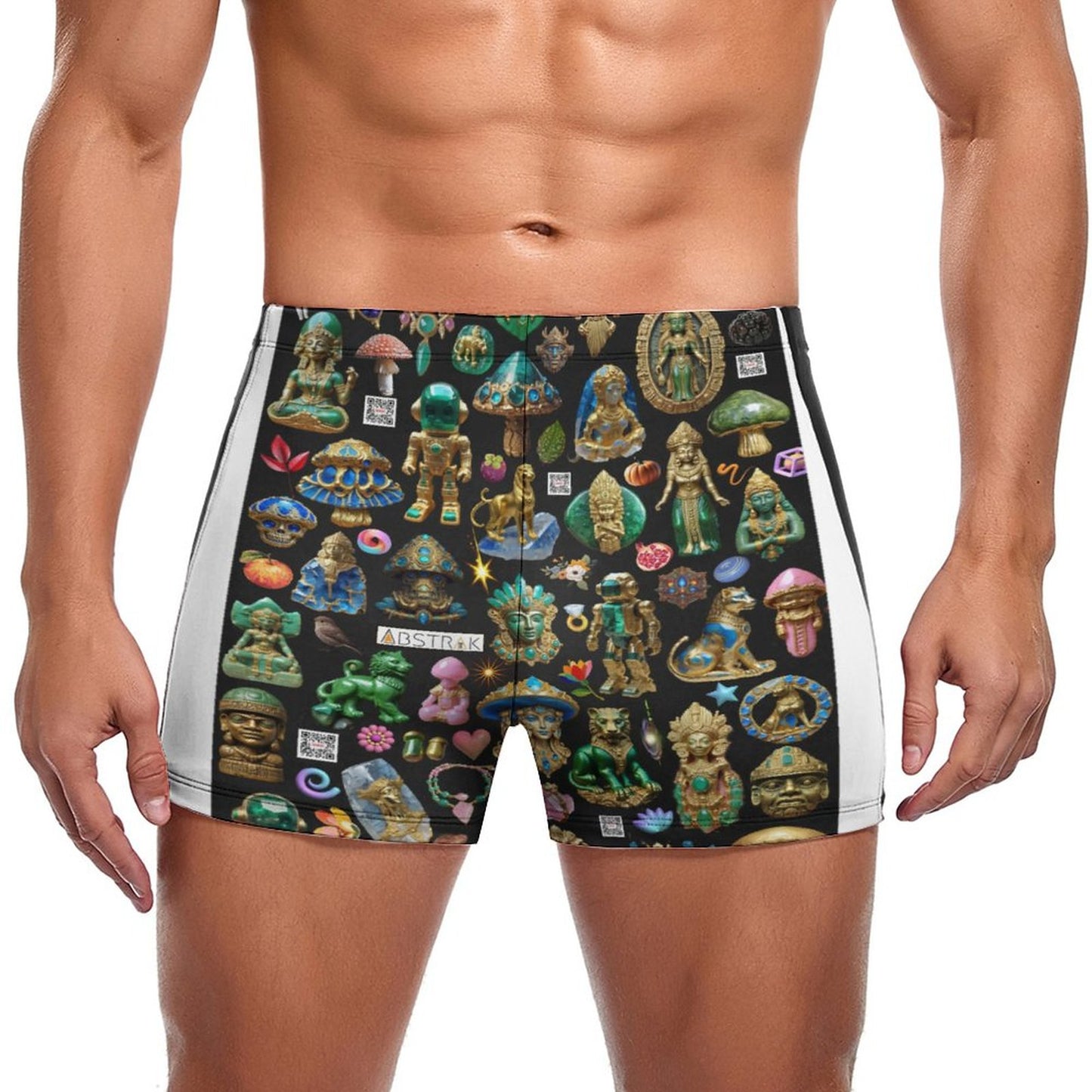 Fashionable Men's  boardshorts Swim Trunks DN003 (All-Over Printing)