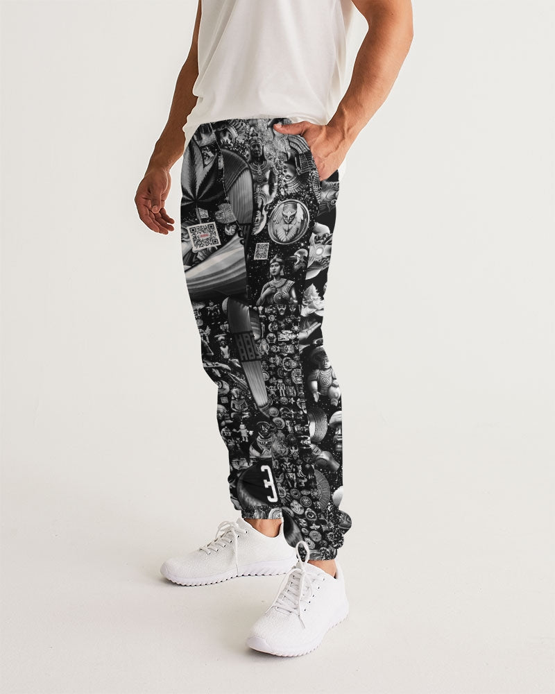 Matrix Vison Men's All-Over Print Track Pants