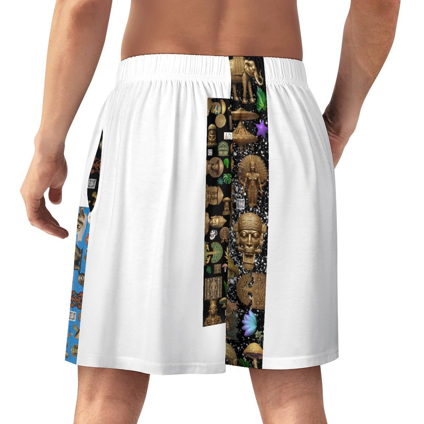 170gsm Pajama Shorts for Men LM012 (All-Over Printing)