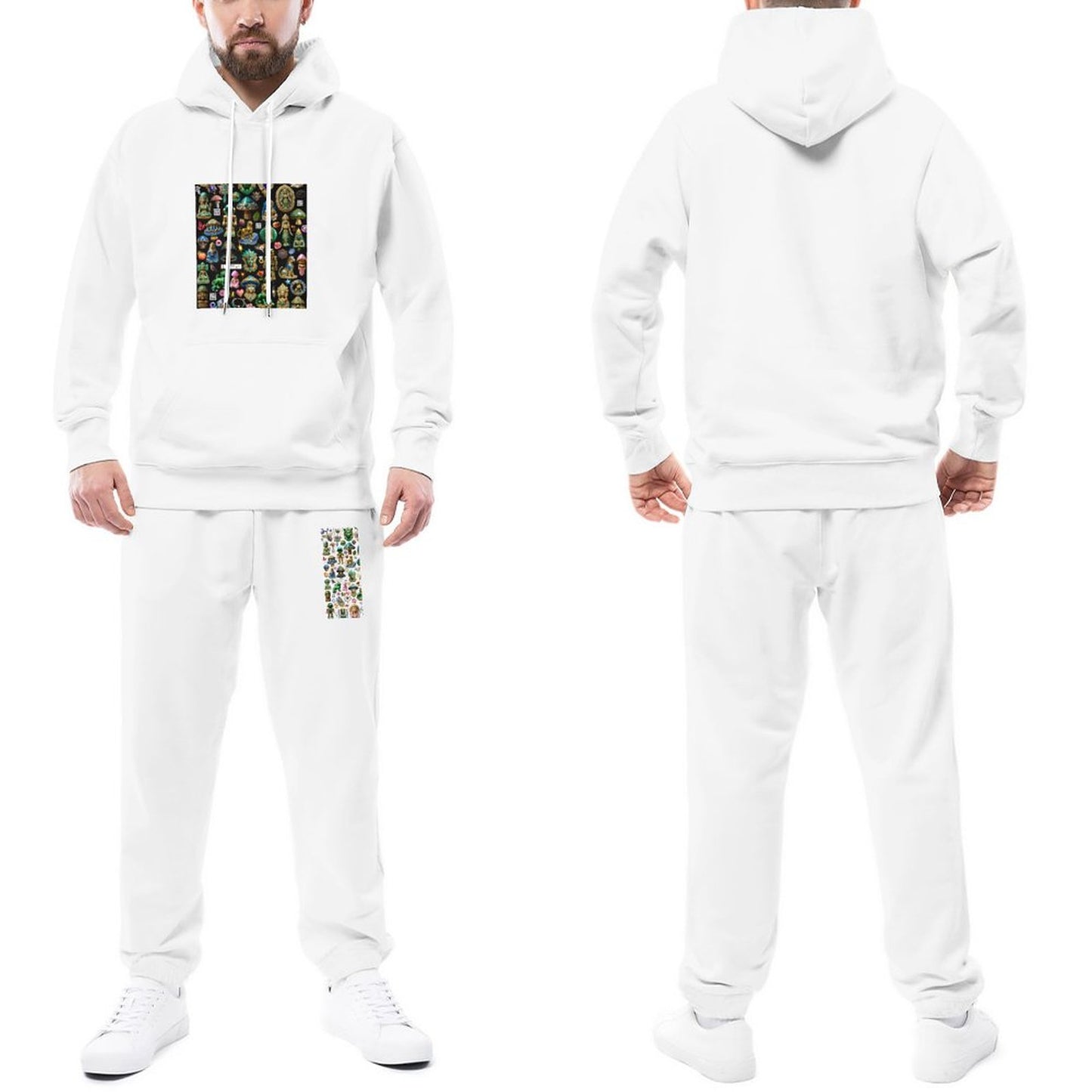 DTF Hoodie and Sweatpants Set