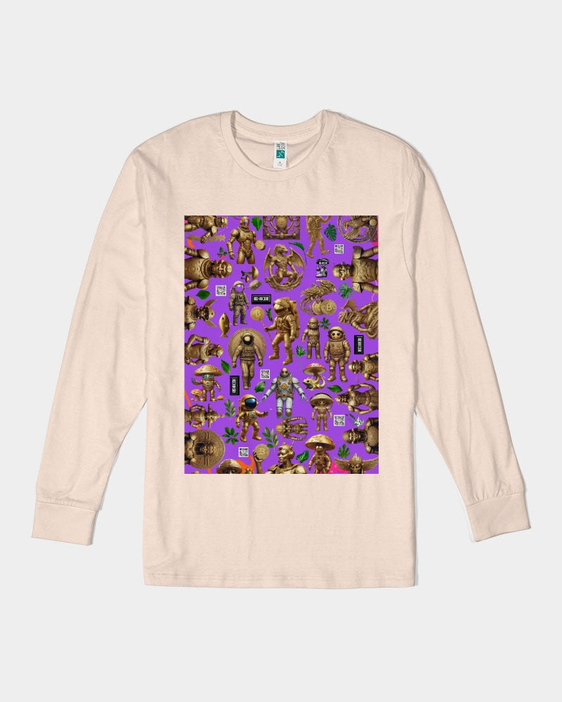 Ancient Abstrak Collection Unisex Long Sleeve Tee | Lane Seven